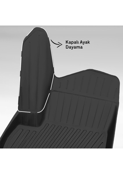 Teamcar Tesla Model Y 2019 Sonrası Uyumlu Premium Serisi Havuzlu Paspas fırsatları