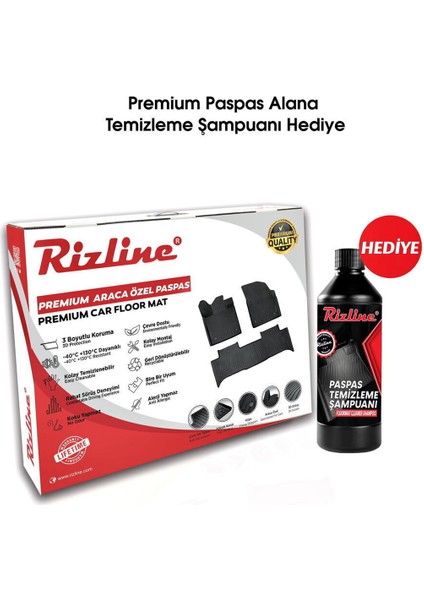 Teamcar Citroen C4X 2023 Sonrası Uyumlu Premium Serisi Havuzlu Paspas indirimleri