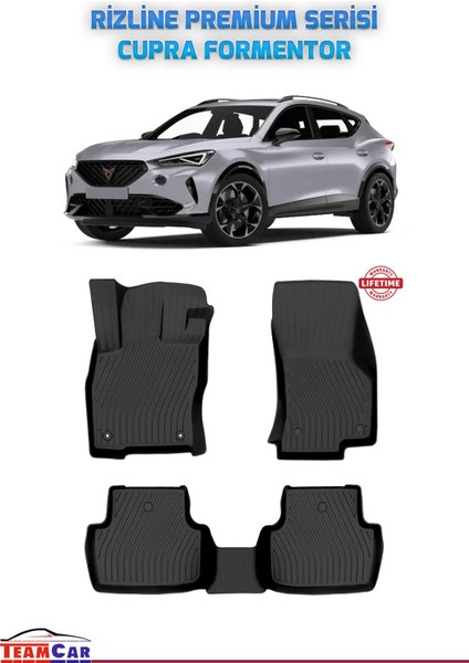 Cupra Formentor 2020-2023 Uyumlu Premium Serisi Havuzlu Paspas