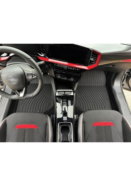 Teamcar Peugeot 208 2021 Sonrası Uyumlu Premium Serisi Havuzlu Paspas fiyatları