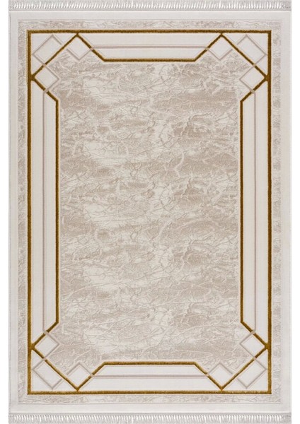 Efsun Modern Salon ve Oturma Odası Halısı - Krem Gold fiyatları