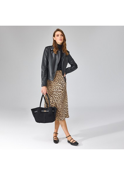 %100 Hakiki Süet Deri Uzun Askı ve Mıknatıs Kapama Detaylı Kadın Omuz Çantası modelleri