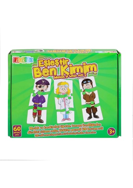 EDU-1014 Eşleştir Ben Kimim -Chiva