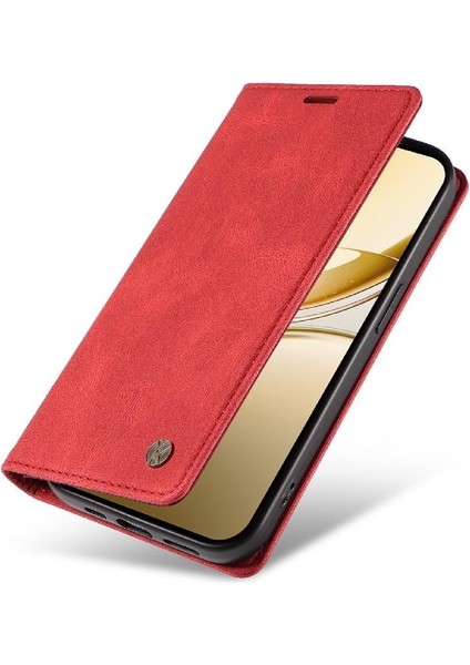 Vıvo V50 5g Kılıf Ile Uyumlu Manyetik Flip Telefon Kılıfı Katı (Yurt Dışından) modelleri