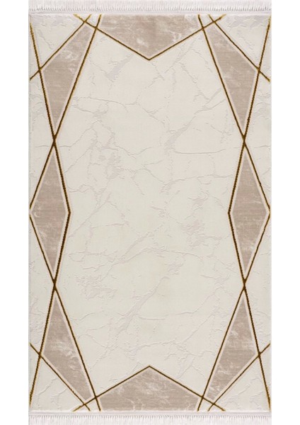 Efsun Modern Salon ve Oturma Odası Halısı - Krem Gold fiyatları