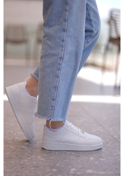 Kadın Beyaz Günlük Sneaker