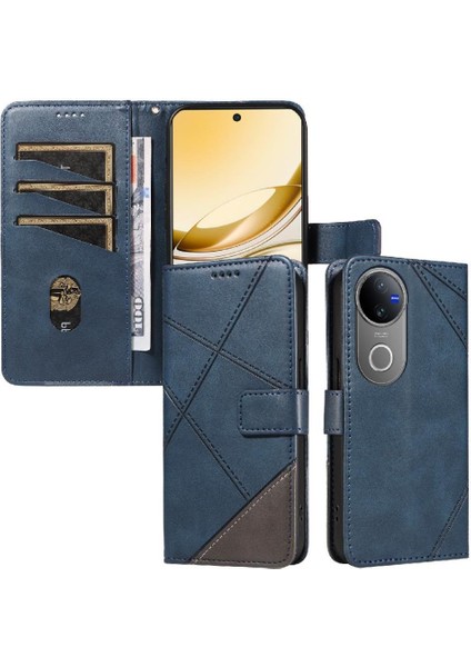 Vıvo V50 5g Yüksek Kaliteli Deri Telefon Koruma Kılıfı Için Flip Case ve (Yurt Dışından)