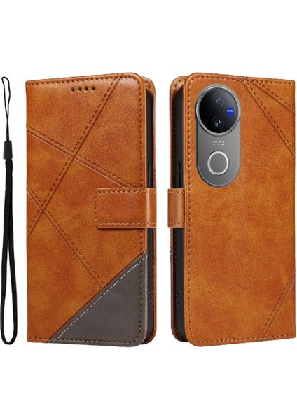 Vıvo V50 5g Yüksek Kaliteli Deri Telefon Koruma Kılıfı Için Flip Case ve (Yurt Dışından)