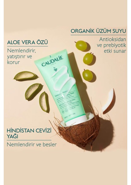 Vinosun High Protection Cream SPF30 50 ml + Caudalie Vinosun After Sun Repairing Lotion 200 ml modelleri