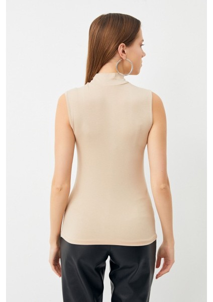 Sıfır Kol Boğazlı Likralı Tesettüre Uygun Penye Badi indirimleri