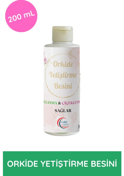 Orkide Besini 200 ml - Çiçek ve Dal Gelişimini Destekleyici Premium Formül fiyatları
