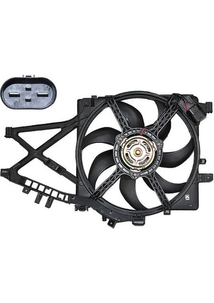 83163 Fan Motoru Radyatör Corsa C 00- 1.7 Dtı mt