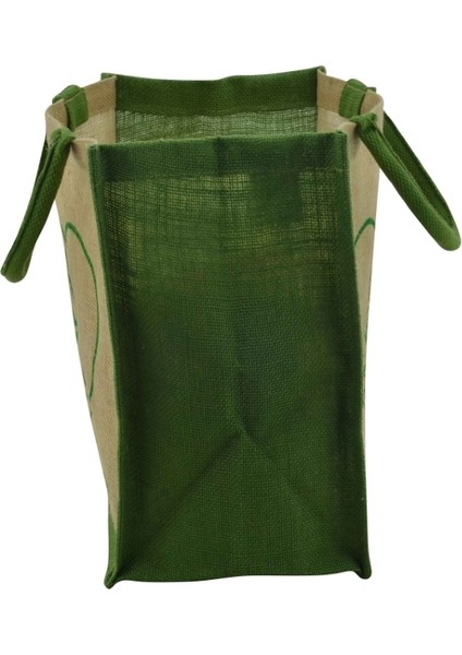 Hasır Çanta Plaj Piknik %100 Natural Jute Kumaş