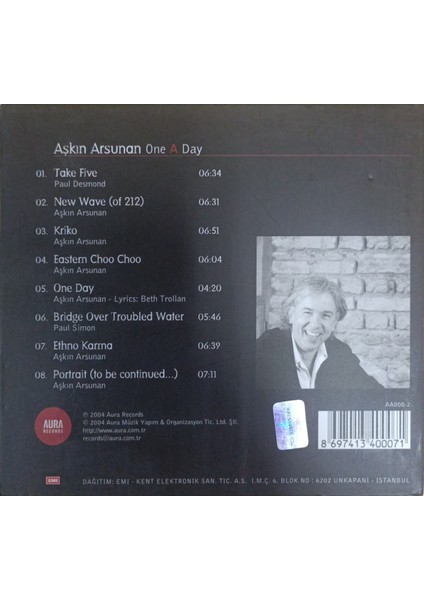 Dikkat CD Aşkın Arsunan – One A Day fiyatları