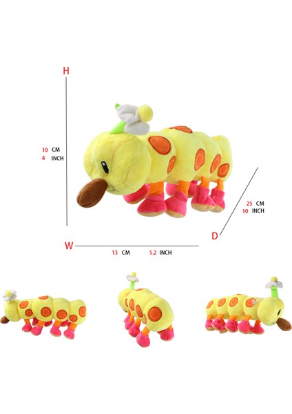 Mario Peluş Oyuncak Prenses Şeftali Bowser Koopera Jr Ludwig Roy Morton Wendy Raimi Iguillari Anime Peluş Karikatür Pelouche Bebek (Yurt Dışından)