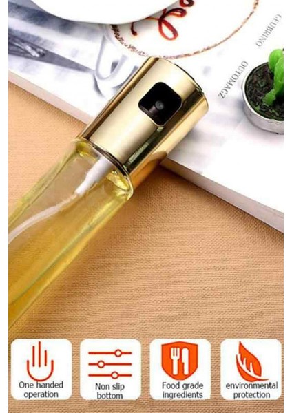 Sprey Başlıklı Yağdanlık Sirke Zeytinyağı Sos Püskürtücü Yağdanlık 100 ml fırsatları