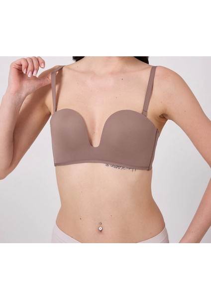 MSF05 Destekli V Dekolte Lazer Kesim Sütyen indirimleri
