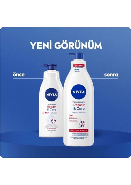 repair & Care Vücut Losyonu 400 ml Çok Kuru Ciltler Yoğun Bakım ve Onarıcı Vücut Losyonu
