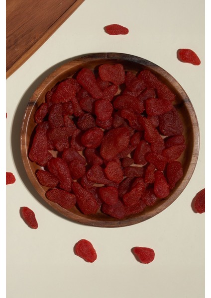 Çilek Kurusu-Kuru Çilek Tane 250 gr