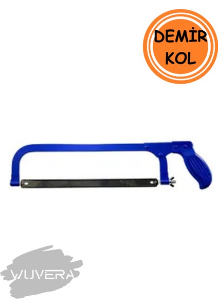 300 mm Ergonomik Demir Testere Kolu – Döküm Gövde, Güçlü Kesim Performansı