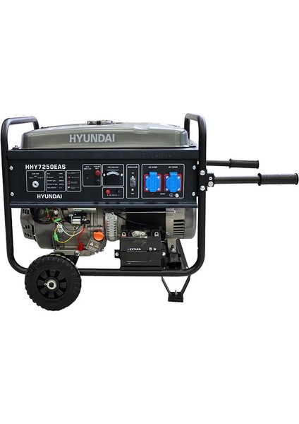 HHY7250EAS 6500W Benzinli Marşlı Jeneratör Otomatik Voltaj Ayarlı, Sessiz Çalışma
