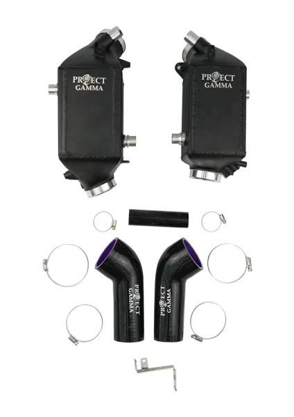 Bmw M5-M8 F90-F91-F92-F93 Black Charge Coolers And Charge Pipes