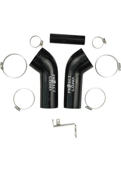 Bmw M5-M8 F90-F91-F92-F93 Black Charge Coolers And Charge Pipes