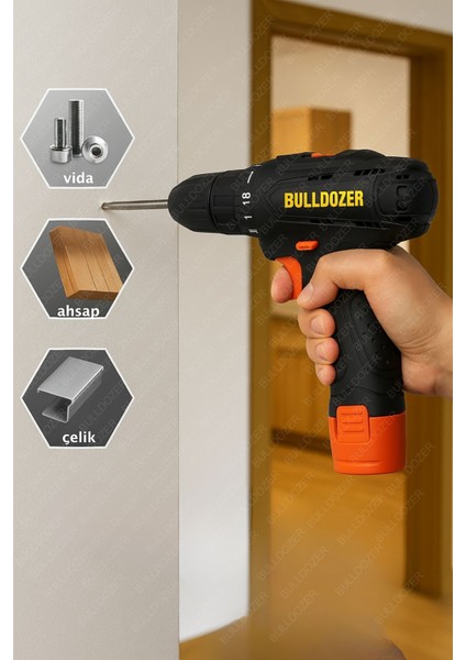 12V 1.5AH Lityum Pil Elektrikli Matkap fiyatları