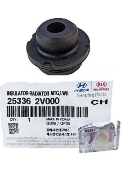 Orjinal Radyatör Bağlantı Takozu Alt Hyundaı I30 2013- Ceed 2012- Rio 2012-2015 Benzinli Oem Kodu - 25336-2V000