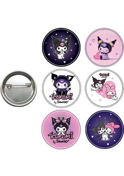 Kuromi -My melodi Yaka çanta ,rozeti Doğum günü heditesi, pinyata içi