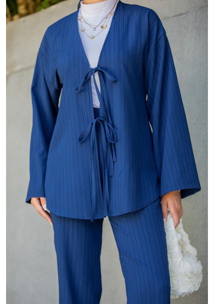 Mira Bürümcük Kumaş Tunik Pantolon Takım-Laci fiyatları