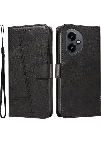 Kredi Kartı Yuvası Preslenmiş Onur 400 5g Cüzdan Telefon Kılıfı Için Filp Durumda (Yurt Dışından)