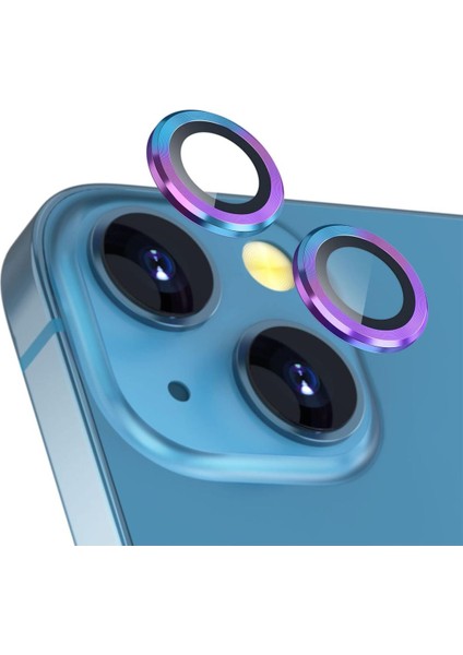 Apple iPhone 14 Kamera Lens Koruyucu Kırılmaz Cam Kaliteyi Bozmaz Temperli Berrak Koruma Cl-07