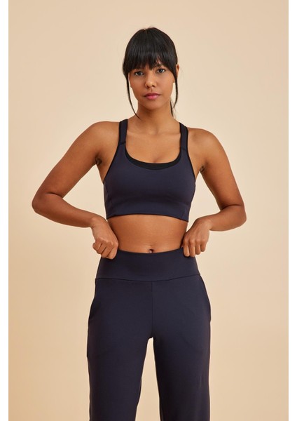Sportive Siyah Light Touch Bilekten Lastikli Jogger Eşofman Alt