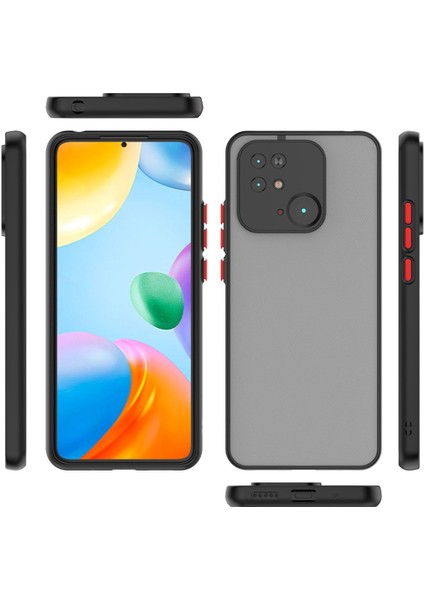 Xiaomi Poco C40 Kılıf Mat Parmak Izi Yapmaz Kamera Korumalı Renkli Tuşlu Sert Silikon Kapak indirimleri