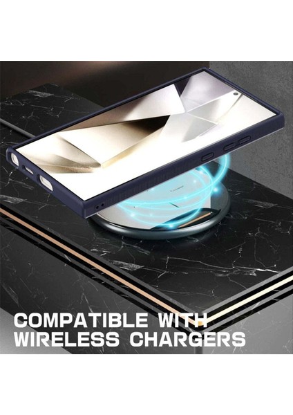 Samsung Galaxy S23 Ultra Kılıf Kamera Çıkıntılı Magsafe Şarj Destekli Yumuşak Kenarlı Mat Kapak