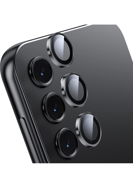 Samsung Galaxy A15 Kamera Koruma Renkli Lens Koruyucu Temperli Cam Koruma