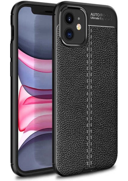 Apple iPhone 12 Kılıf Rugan Armor Deri Görünümlü Parmak İzi Yapmaz Dayanıklı Niss Silikon Kapak fiyatları