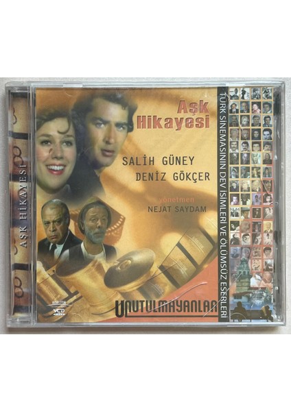 Aşk Hikayesi Salih Güney Deniz Gökçer VCD (Orijinal Dönem Baskı Vcd)