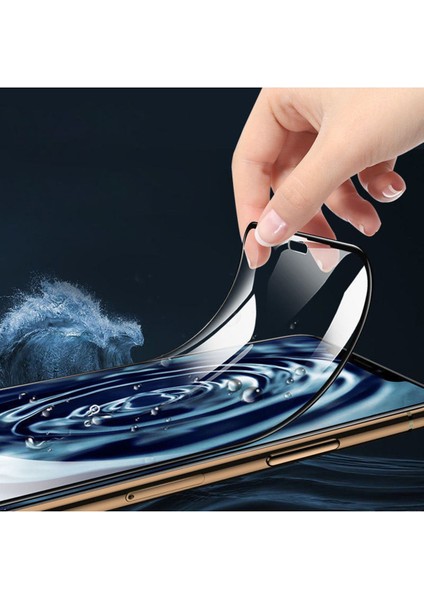 Samsung Galaxy A15 Uyumlu Tam Kapatan Şeffaf Nano Esnek Kırılmaz Cam Ekran Koruma fiyatları