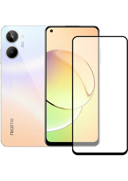Oppo Reno 7 4g 111D Full Tam Kaplayan Tamperli Kırılmaz Cam Ekran Koruyucu
