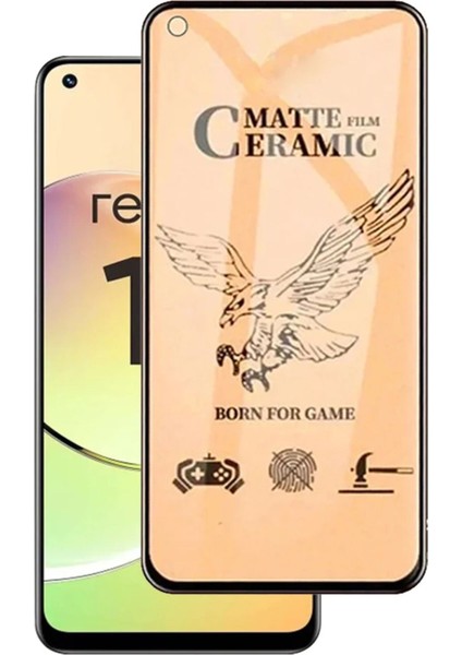 Oppo Reno 5 Lite Mat Tam Ekran Koruyucu Seramik Esnek Bükülebilen Kırılmaz Cam 9H