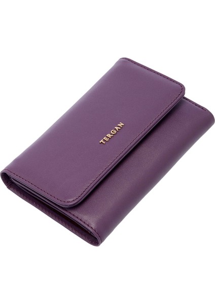 Mor Hakiki Deri Kadın Cüzdan - S1CB00005730-H4G