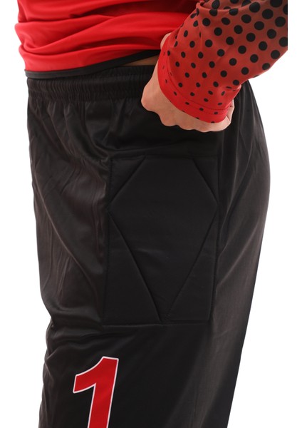 Kırmızı Sünger Destekli Kaleci Forma Takımı R0124