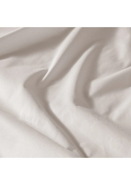 %100 Pamuk Percale Lastikli Çarşaf 200X200 cm Gri - Pure Serisi fiyatları