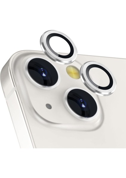 Apple iPhone 13 Kamera Lens Koruyucu Kırılmaz Cam Kaliteyi Bozmaz Temperli Berrak Koruma Cl-07
