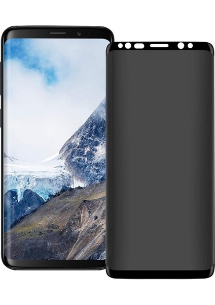 Samsung Galaxy S8 Plus Uyumlu Tam Kaplayan Hayalet Mat Seramik Parmak Izi Yapmaz Ekran Koruyucu