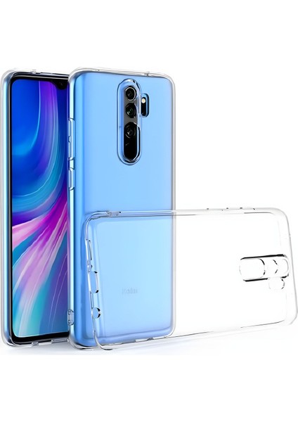 Xiaomi Redmi Note 8 Pro Kılıf 3D kamera Korumalı Şeffaf Yumuşak Süper Silikon Kapak