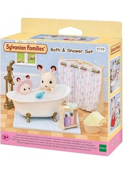 Bfs 5739 Sylvanian Families Banyo ve Duş Seti (Figürler Dahil Değildir) +3 Yaş