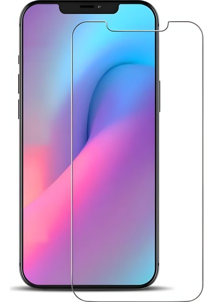 iPhone 12 Ekran Koruyucu Kısa Temperli Esnek Nano Bükülebilen Cam 9H Kırılmaz Cam Koruma